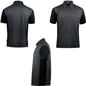 Target Cool Play Hybrid 3 Dart Shirt - Grey & Black - Picture 1 of 1