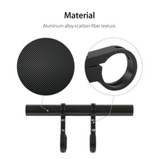 Aluminum alloy Bicycle Extender Spare Mount Bracket Carbon Fiber Useful Durable