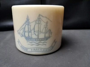 1930s 40s old spice shaving mug by hull pottery ship friendship - Picture 1 of 10