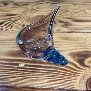 Murano Alfredo Barbini Conch Sea Shell Seashell Ashtray Bowl Sculpture MCM 1960s - Picture 1 of 10