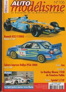 AUTO MODELISME N°106 RENAULTT R25 F1 / SUBARU IMPREZA / ASTON MARTIN / IXO - Picture 1 of 2