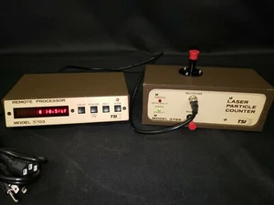 TSI 3755 Laser Particle Counter with 3703 Remote Processor - TESTED #1 - Picture 1 of 12