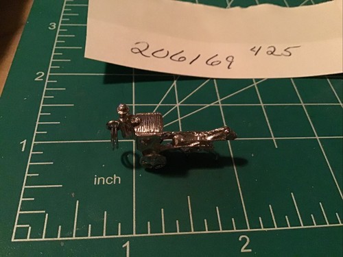 COACH Ciondolo Charm Carrozza Trainata Cavallo Cuore Romantico Argento Sterling 925 Vintage