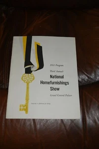 RARE 1951 NATIONAL HOMEFURNISHING SHOW GRAND CENTRAL PLACE AMAZING MID CENTURY - Bild 1 von 3