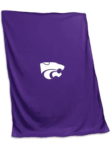 Kansas State Wildcats NCAA 54'' x 84'' Sweatshirt Blanket - F43427578 Cover