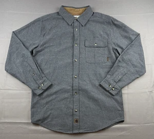 Camisa Legendary Whitetails Para Hombre Gris Medio Buck Camp Franela Pana Puños - Imagen 1 de 8