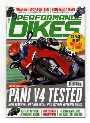 PERFORMANCE BIKES MAGAZINE MARCH 2018-DUCATI PANIGALE V4 / DUCATI X-DIAVEL / V4 - Image 1 of 4