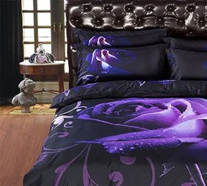 Rose Double Size Quilt/Duvet Cover Set - Picture 1 of 3