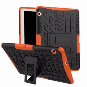 For Huawei Mediapad T3 9.6 T5 10.1/M5 Lite/SE Case Armor Rugged Stand Hard Cover - Picture 1 of 28
