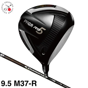PRGR RS 5 Series Driver 9.5° R Flex M37 Diamana Graphite Shaft New Men Headcover - Picture 1 of 17