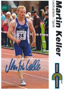 Martin KELLER - Alemania, plata Eurocopa 2012 atletismo, ¡autógrafo original! - Imagen 1 de 1