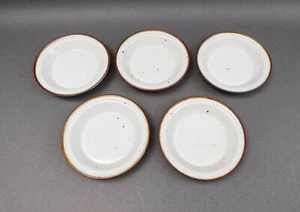 Dansk Denmark Niels Refsgaard Brown Mist 6.25" Fruit Dessert Sauce Bowl Set Of 5 - Picture 1 of 7