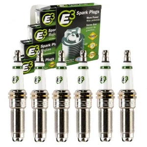 6 pc E3 Spark Plugs compatible with Ford F-150 2.7L 3.3L 3.5L 3.7L V6 2011-2022 - Picture 1 of 6