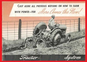 Hier kommt das Neue! Ford Traktor Ferguson System '39 9N Einführungsbroschüre - Bild 1 von 12