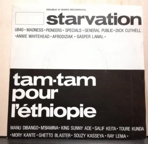 STARVATION- TAM TAM POUR LìETHIOPE- UB 40 - MADNESS - SPECIALS -PIONEERS RAY LEM - Picture 1 of 8