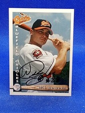 AUTOGRAPH AUTO 2000 Grandstand Bluefield Orioles #28 Wil Sowers