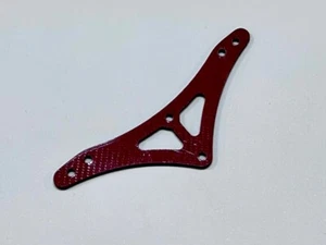 XTREME RACING ASOCIADO NTC3 ROJO FIBRA DE CARBONO PARACHOQUES SOPORTE COCHE NITRO .12 - Imagen 1 de 1