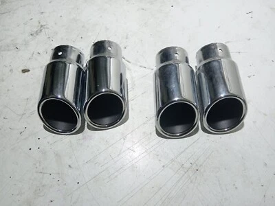 Terminale universale auto moto scooter (x4)  marmitta terminali - Immagine 1 di 4