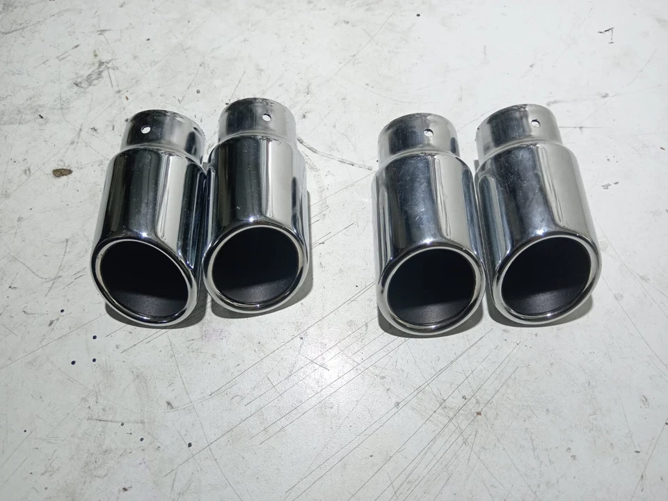 Terminale universale auto moto scooter (x4)  marmitta terminali - Immagine 1 di 4