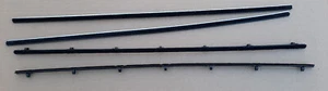 1955 1956 1957 THUNDERBIRD DOOR GLASS BELTLINE WEATHERSTRIP SET - Picture 1 of 1