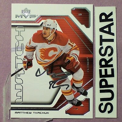 MATTHEW TKACHUK  2021-22 Upper Deck MVP 20th Anniversary #59  Calgary Flames - Image 1 of 2