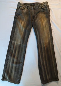American Eagle Corduroy Jeans Green AE Pants Mens 32X30 AECords Rugged - Picture 1 of 8