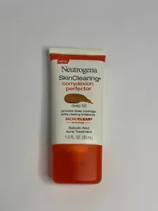 NEW NEUTROGENA SKINCLEARING COMPLEXION PERFECTOR DEEP 50 1 OZ - Picture 1 of 3