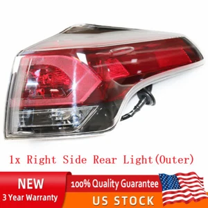 Passenger Right Side Outer Tail Light Lamp For 2016-2018 Toyota RAV4 Red Lens - Foto 1 di 12