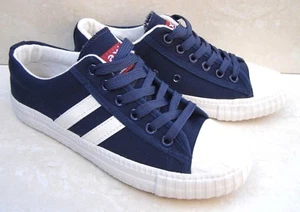 NEW NAVY TRAINERS SNEAKERS PLIMSOLLS PUMPS CANVAS CASUAL SHOES - Picture 1 of 12