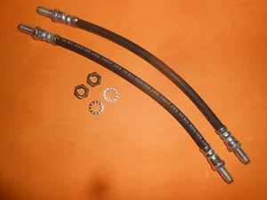 VAUXHALL VIVA HC 1300 1800 2300 (1970-79) FRONT BRAKE HOSES PAIR -BFH4228 - Picture 1 of 3