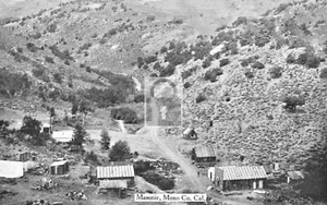 Aerial View Mono County Masonic California CA - 8.5x11 Print - Picture 1 of 2