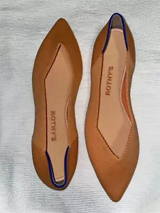 Rothy's Pointer hellorange Damenschuhe flache Halbschuhe Slipper Gr. 7,5 neu - Bild 1 von 1