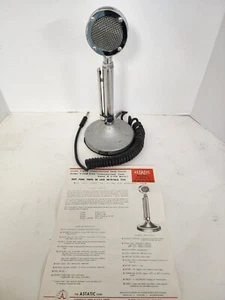 Supporto microfono astatico vintage modello D-104 T-UG8 - con scheda tecnica originale AR1 - Foto 1 di 2