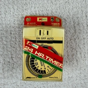 Vintage Kmart 24 Stunden automatische mechanische Steckdose Timer Schwerlast Modell 5105 - Bild 1 von 6