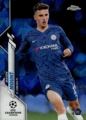 2019-20 Topps Chrome Sapphire Edition UEFA Champions League Mason Mount #30 28N - Image 1 of 2
