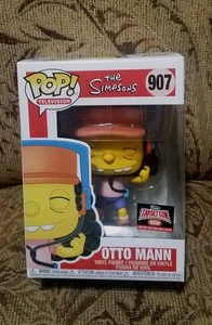 Funko Pop! Television The Simpsons Otto Mann #907 TargetCon Exclusive New - Picture 1 of 9
