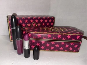 MAC Nutcracker Sweet Plum Retro Matte Kit - Lipcolor, Mascara & Lipstick NIB - Picture 1 of 2