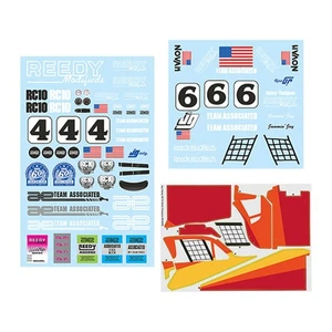 Team Associated Jay Halsey Wc Decal Sheet - Picture 1 of 1