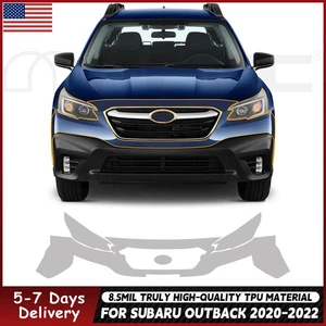 For Subaru Outback 2020-2022 Front Bumper Precut Paint Protection Film Clear PPF - Picture 1 of 18
