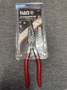 Klein Tools American Forged Side-Cutting Long Nose Pliers D203874 - Picture 1 of 2