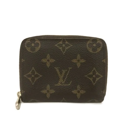 EGA Louis Vuitton Monogram Zippy Zip Around Portafoglio Portamonete Marrone/9BL1434 - Immagine 1 di 4