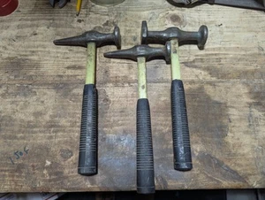 3, MARTILLOS DE CARROCERÍA AUTOMÁTICA VINTAGE HECHOS POR ARTESANOS EN EE. UU. - Imagen 1 de 11