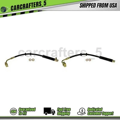 2 mangueras hidráulicas de freno trasero para Dodge Viper 2001 2002 8,0 L Foto 1 de 4