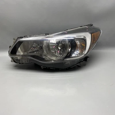 SUBARU IMPREZA HEADLIGHT LEFT DRIVER 2015 2016 HALOGEN OEM - Image 1 of 4