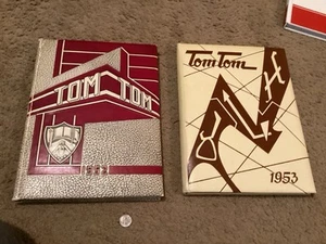 Vtg 1952-1953 Tom Tom Yearbook /annual Tulsa Central High School Oklahoma - Picture 1 of 10
