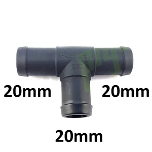 Pièce en T 20 mm Raccord Tuyau Connecteur en plastique fer barbelé - Bild 1 von 3