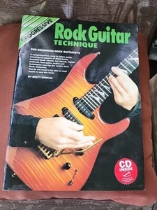 PROGRESSIVE ROCK GUITAR TECHNIQUE - INCLUDES BOOK & CD - DUNCAN - Picture 1 of 2