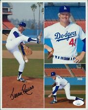 Jerry Reuss Los Angeles Dodgers Signed 8x10 Cardstock Photo JSA Authenticated