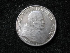 1992 POPE JOHN PAUL II * 100 LIRE * VATICAN CITY * FREE SHIPPING - Picture 1 of 2