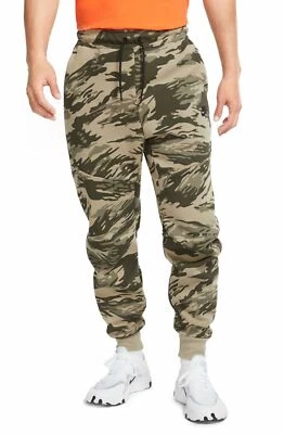 Pantalones de chándal Nike Tech polar Summit verde oliva tigre camuflaje CU4497-342 3XL XXXL Foto 1 de 4
